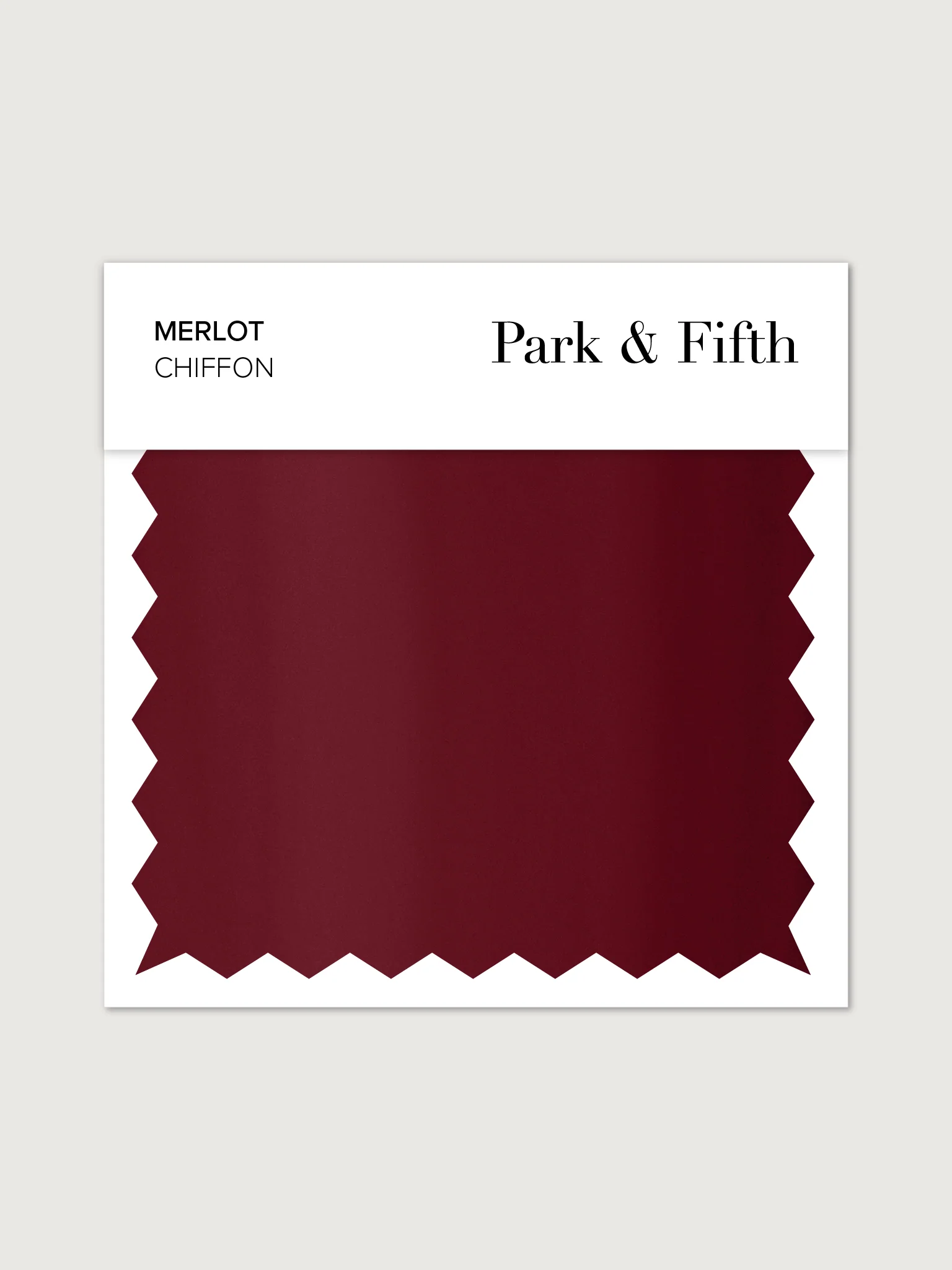 Merlot Chiffon Swatch