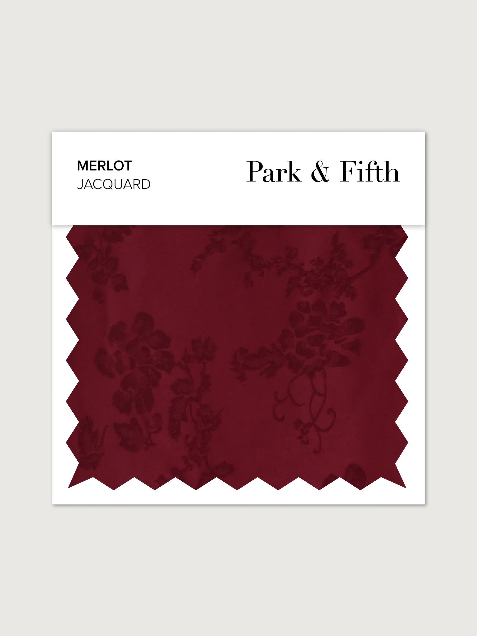 Merlot Jacquard Swatch