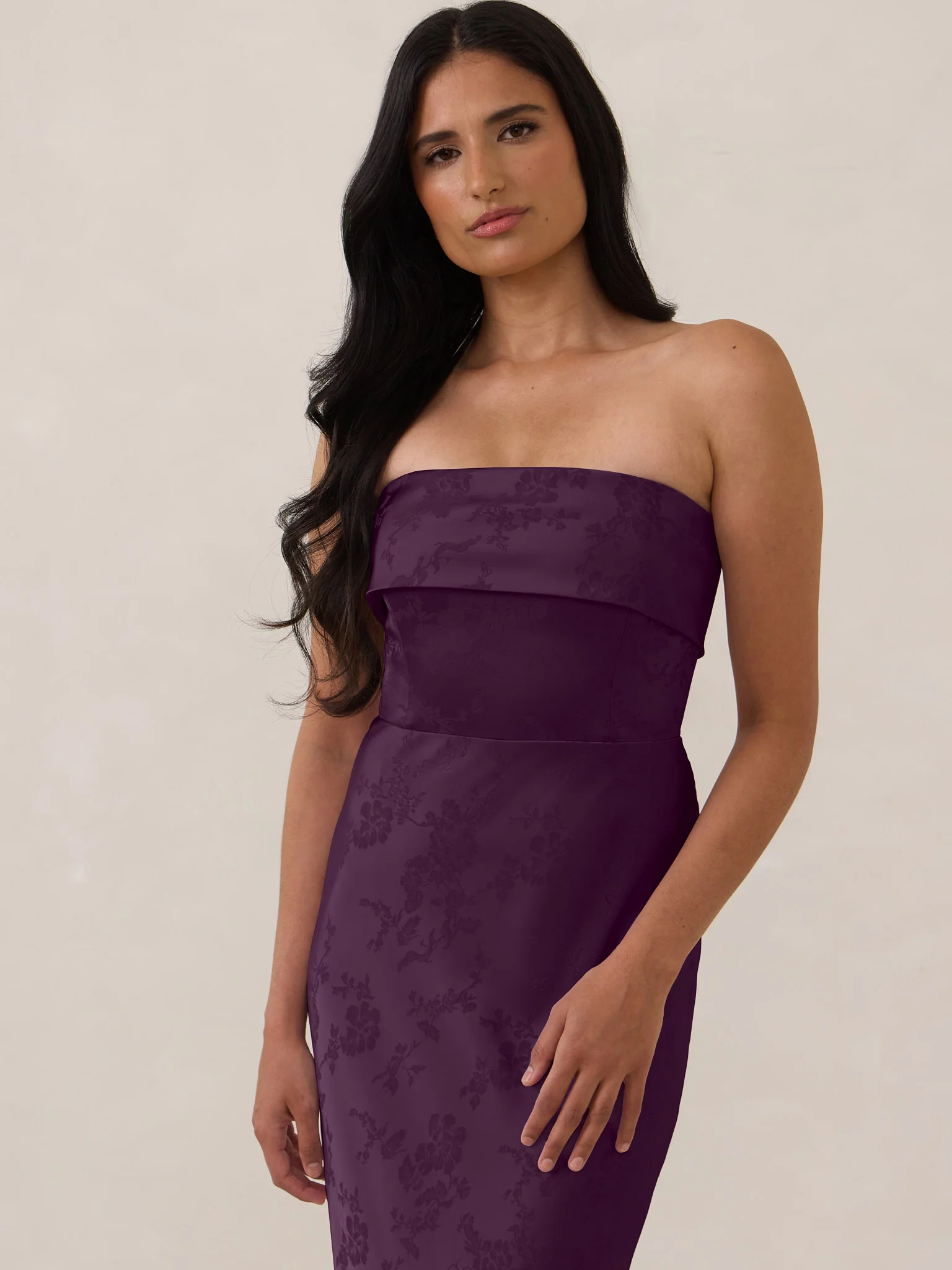 Plum Jacquard Swatch - Image 4
