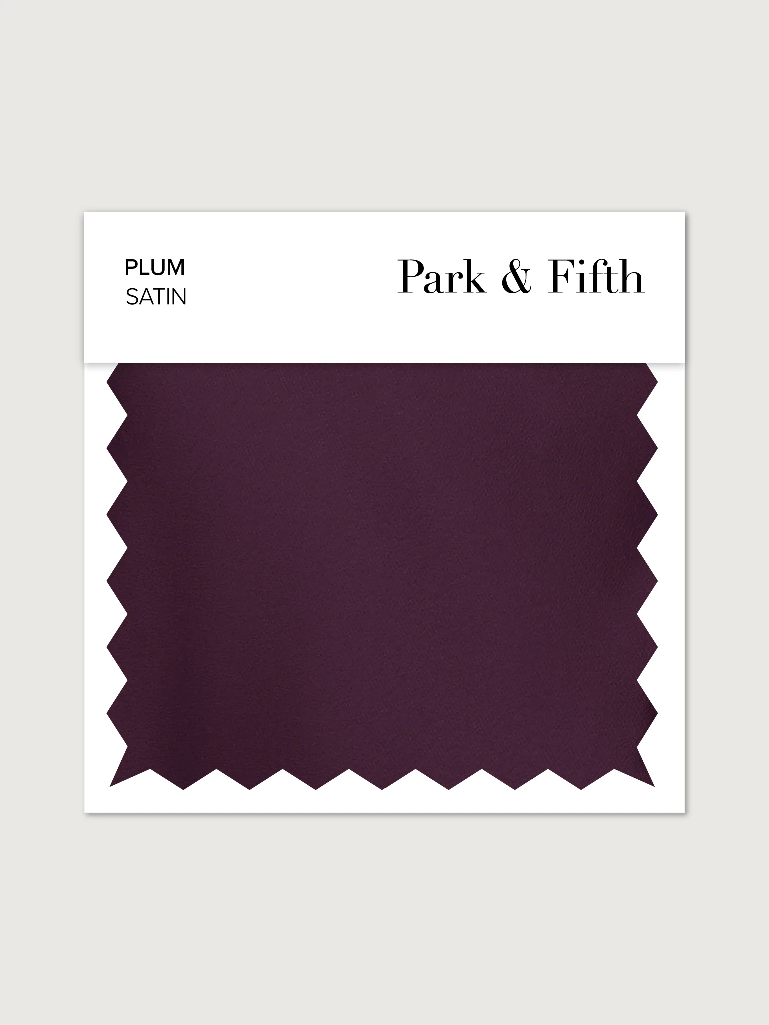 Plum Satin Swatch