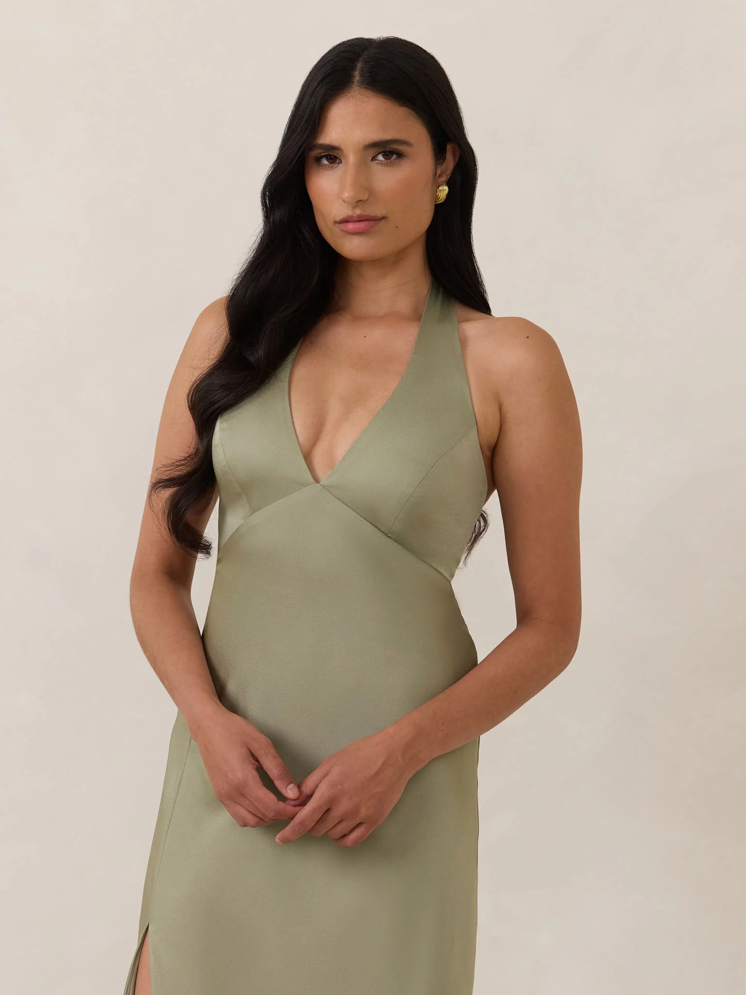 True Sage Satin Swatch - Image 4